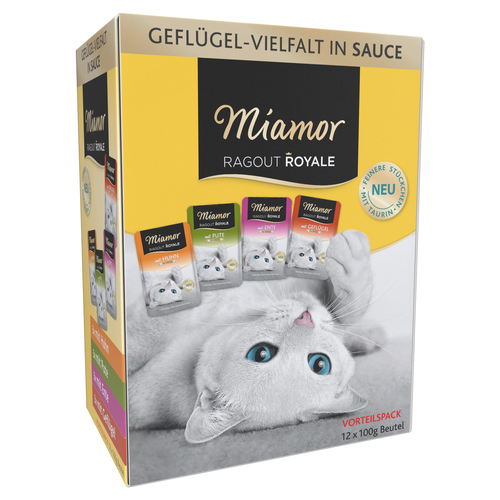 Miamor Ragout Royale Gefl Gelvielfalt In Sauce Multi Box X G