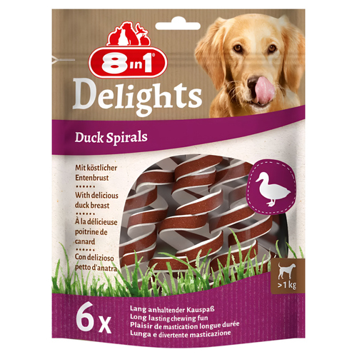 8in1 Delights Duck Spirals 60 g