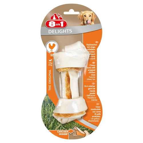 8in1 Delights Kauknochen M - 1 Stück