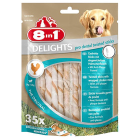 Abbildung 8in1 Delights Pro Dental Twisted Sticks 35 Stck