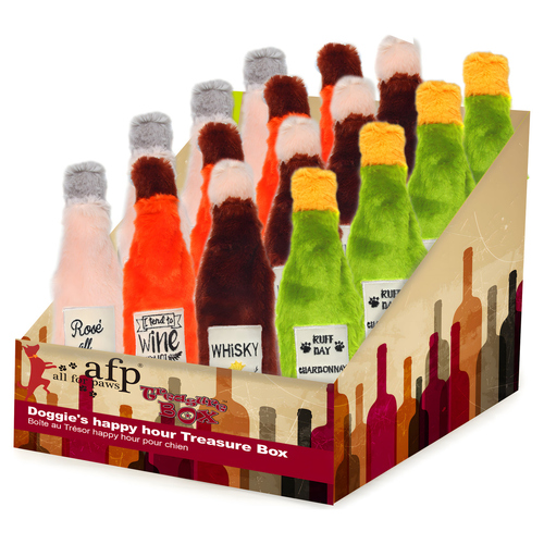 AFP Hundespielzeug Doggies Treasure Box Happy Hour - 16er Pack