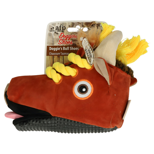 AFP Hundespielzeug Doggies Bull Shoes Bulle