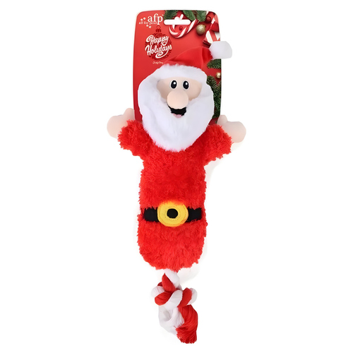 Hundespielzeug Happy Holidays Merry Tug & Fetch Weihnachtsmann, Abbildung 1