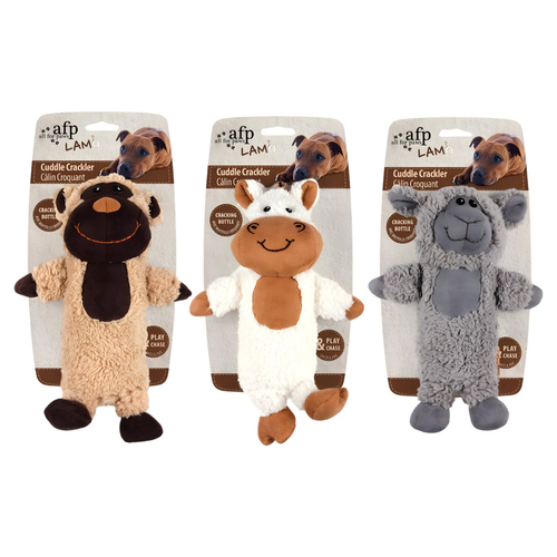 AFP Hundespielzeug Lambswool-Cuddle Crackler