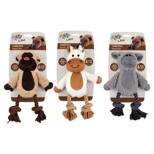 AFP Hundespielzeug Lambswool-Cuddle Knoten