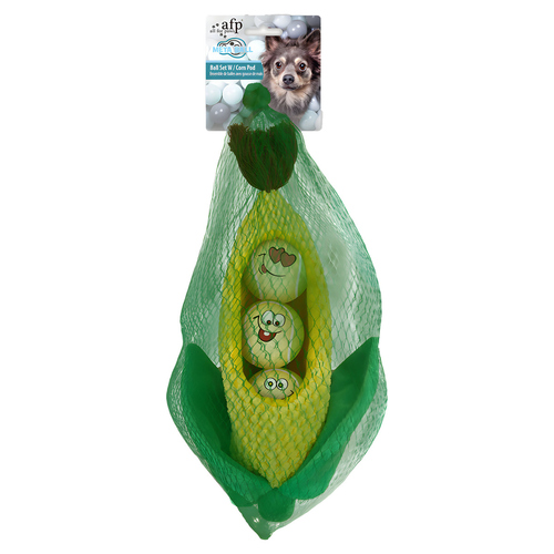 AFP Hundespielzeug Meta Ball Set Maiskolben
