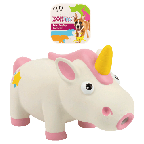 AFP Hundespielzeug Penelope Einhorn weiß, Größe: L