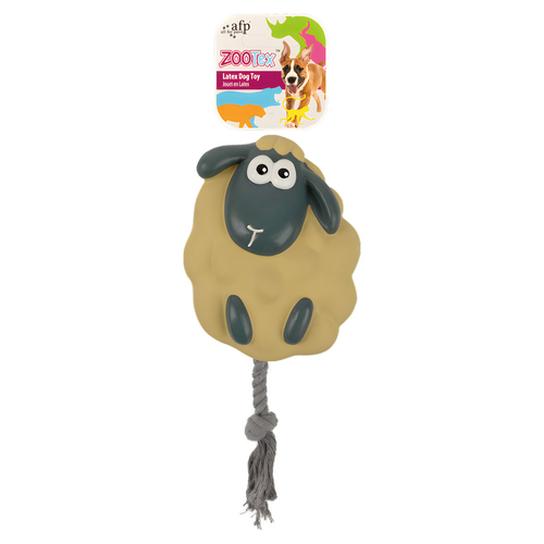 AFP Hundespielzeug Toss A Sheep Schaf braun