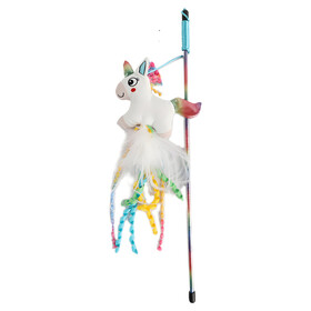 Abbildung AFP Katzenspielzeug Angel Einhorn mit Federn