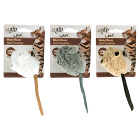 Abbildung AFP Katzenspielzeug Lambswool Wooly Maus
