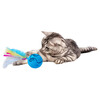 AFP Katzenspielzeug Modern Cat Spinner mit Federn Abbildung 3
