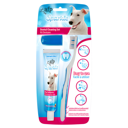 AFP Zahnpflege-Set Sparkles Combo Pack Erdnusskäsegeschmack