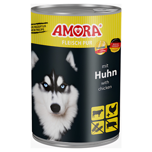 AMORA Fleisch Pur Adult Huhn 400 g
