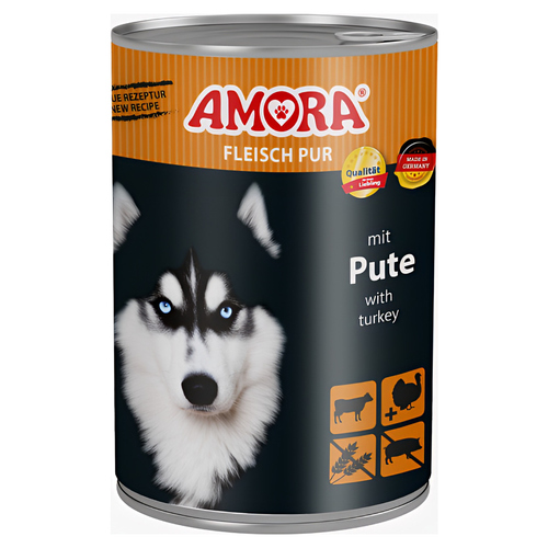 AMORA Fleisch Pur Adult Pute 400 g