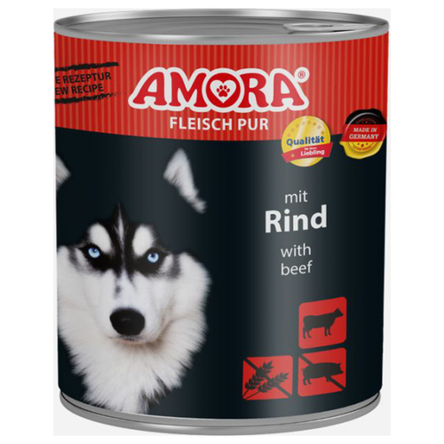 AMORA Fleisch Pur Adult Rind 800 g