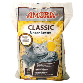 Abbildung AMORA Katzenstreu Classic unser Bestes 12 kg