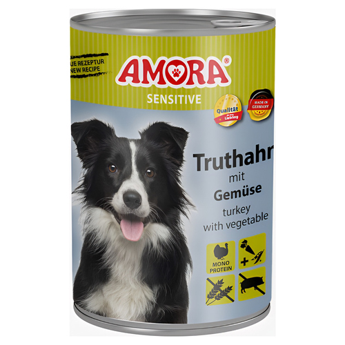 AMORA Sensitive Truthahn mit Gemüse 400 g
