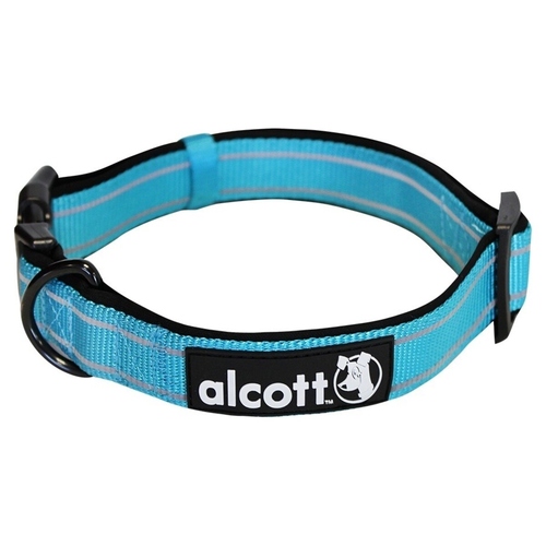 Alcott Adventure Abenteuerhalsband blau, Größe: L / Breite: 2,5 cm