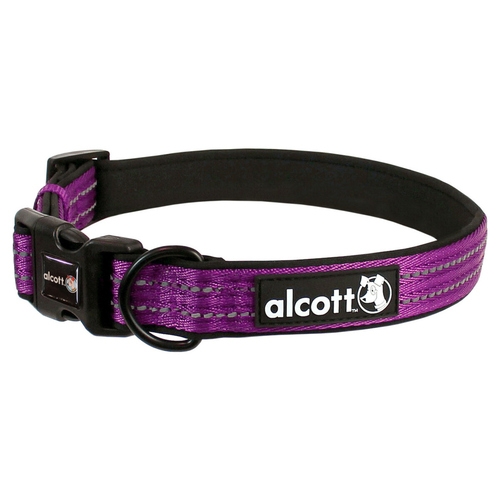 Alcott Adventure Abenteuerhalsband lila, Größe: L / Breite: 2,5 cm