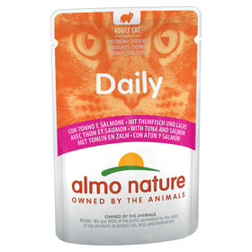 Abbildung Almo Nature Daily Menu mit Thunfisch & Lachs 70 g - 30 Stck