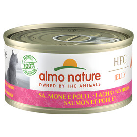 Abbildung Almo Nature HFC Jelly Lachs & Huhn 70 g - 24 Stck