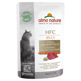Abbildung Almo Nature HFC Jelly Thunfisch & Jungsardinen 55 g - 24 Stck