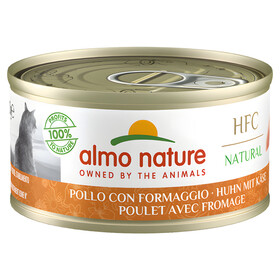 Abbildung Almo Nature HFC Natural Huhn mit Kse 70 g - 24 Stck
