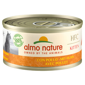 Abbildung Almo Nature HFC Natural Kitten mit Huhn 70 g - 24 Stck