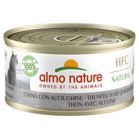 Abbildung Almo Nature HFC Natural Thunfisch & Jungsardinen 70 g - 24 Stck