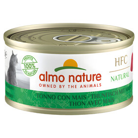 Abbildung Almo Nature HFC Natural Thunfisch & Mais 70 g - 24 Stck