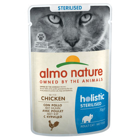 Abbildung Almo Nature Holistic Sterilised mit Huhn 70 g - 30 Stck