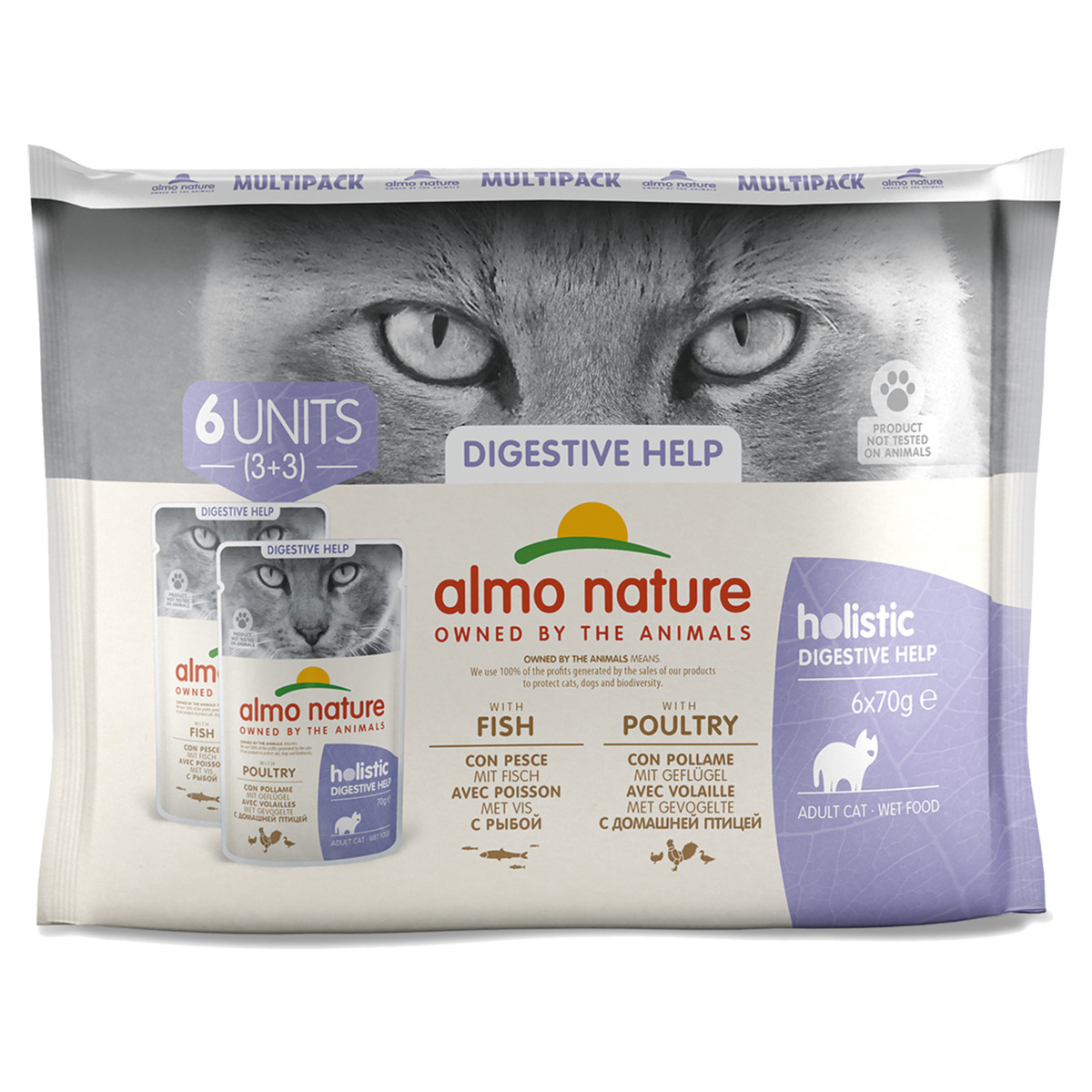 Almo Nature Holistic Digestive Multipack (10x) | Magenschonkost