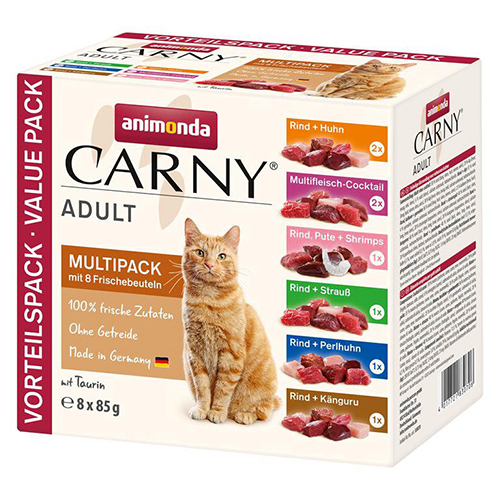 Animonda Carny Adult Multipack 8 x 85 G, Cat Food, New | eBay
