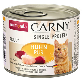 Abbildung Animonda Carny Adult Single Protein Huhn PUR 200 g - 6 Stck