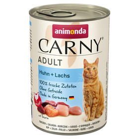 Abbildung Animonda Carny Adult mit Huhn & Lachs 400 g - 6 Stck