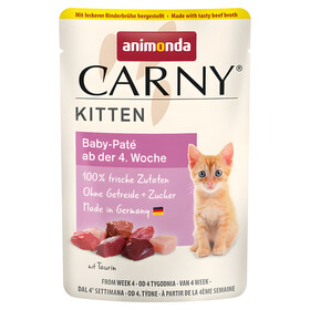 Abbildung Animonda Carny Kitten Baby-Pat 85 g - 12 Stck