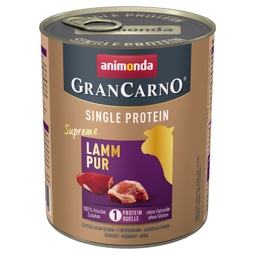 Animonda GranCarno Adult Lamm pur 800 g - 6 Stück
