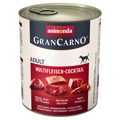 Animonda GranCarno Adult Multifleischcocktail 800 g - 6 Stück