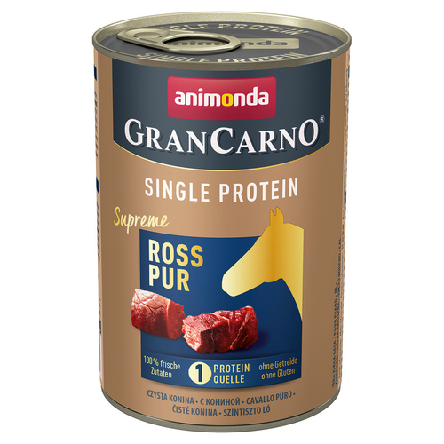 Animonda GranCarno Adult Ross pur 400 g - 6 Stück