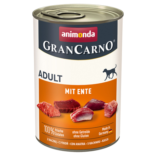 Animonda GranCarno Adult mit Ente 400 g - 6 Stück