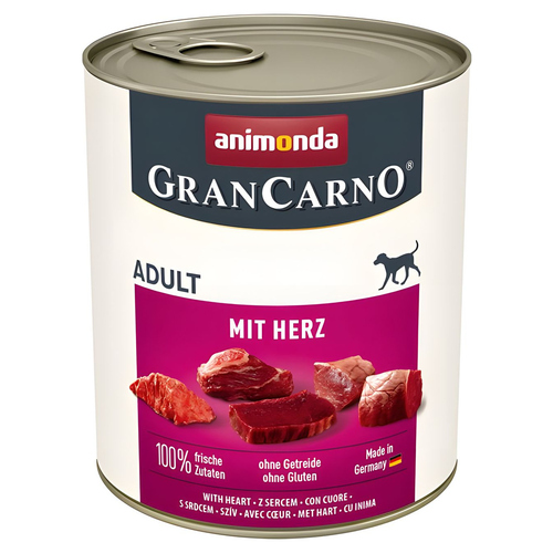 Animonda GranCarno Adult mit Herz 800 g - 6 Stück