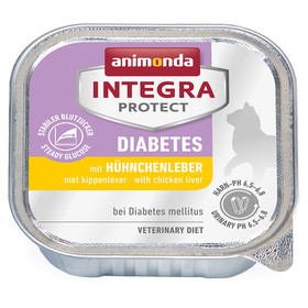 Abbildung Animonda Integra Protect Diabetes mit Hhnchenleber 100 g - 16 Stck