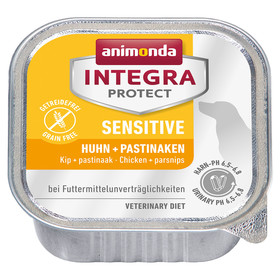 Abbildung Animonda Integra Protect Sensitiv Huhn + Pastinaken 150 g - 11 Stck