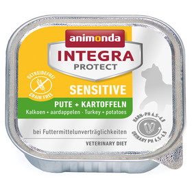 Abbildung Animonda Integra Protect Sensitiv mit Pute & Kartoffeln 100 g - 16 Stck