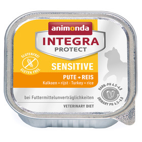 Abbildung Animonda Integra Protect Sensitiv mit Pute & Reis 100 g - 16 Stck
