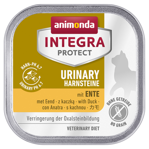 Animonda Integra Protect Urinary Oxalstein mit Ente 100 g - 16 Stück