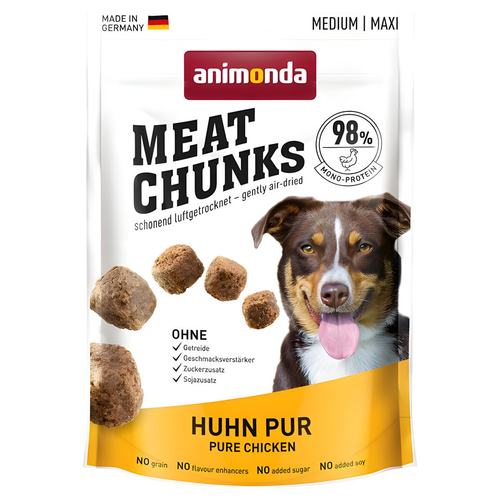 Animonda Meat Chunks Huhn pur 80 g - 6 Stück