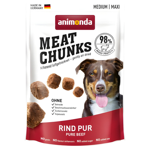 Animonda Meat Chunks Rind pur 80 g - 6 Stück