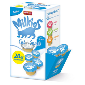 Abbildung Animonda Milkie Active mit Taurin 20 x 15 g