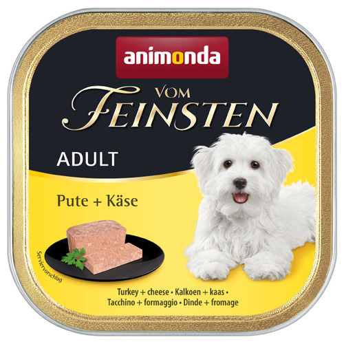 Animonda vom Feinsten Adult Pute & Käse 150 g - 22 Stück